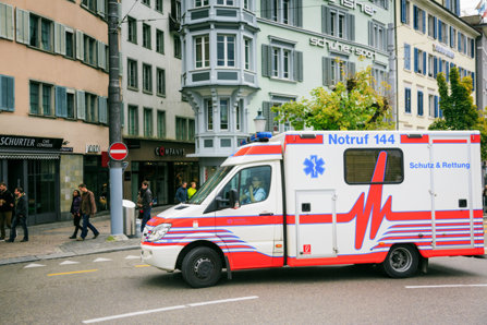 Swiss ambulance