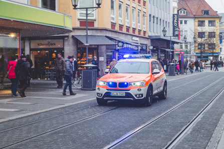 German emergency car