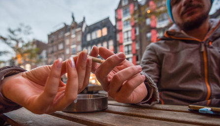 Weed Tourists in Amsterdam