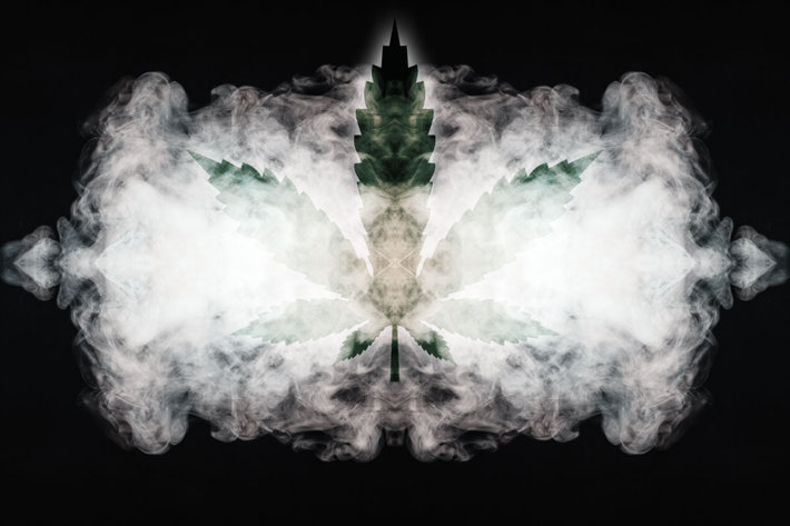 smoke-in-baterfly-shape-marijuana